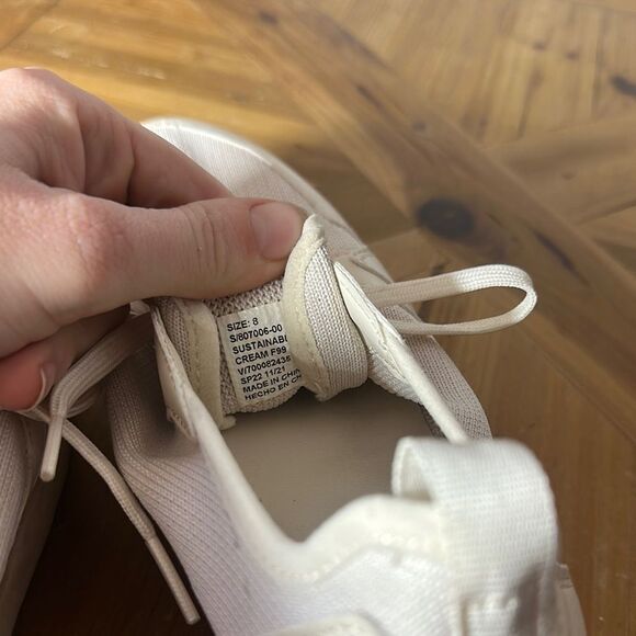 Cream Casual Sneakers - Picture 7 of 7